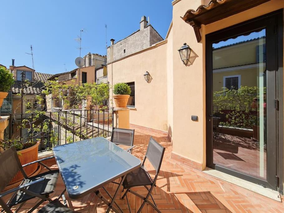 Boutique Penthouse With Terrace, Spanish Steps โรม ภายนอก รูปภาพ